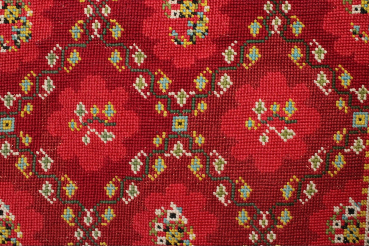 Tapis / Tapisserie au petit point de style Napoléon III-photo-3