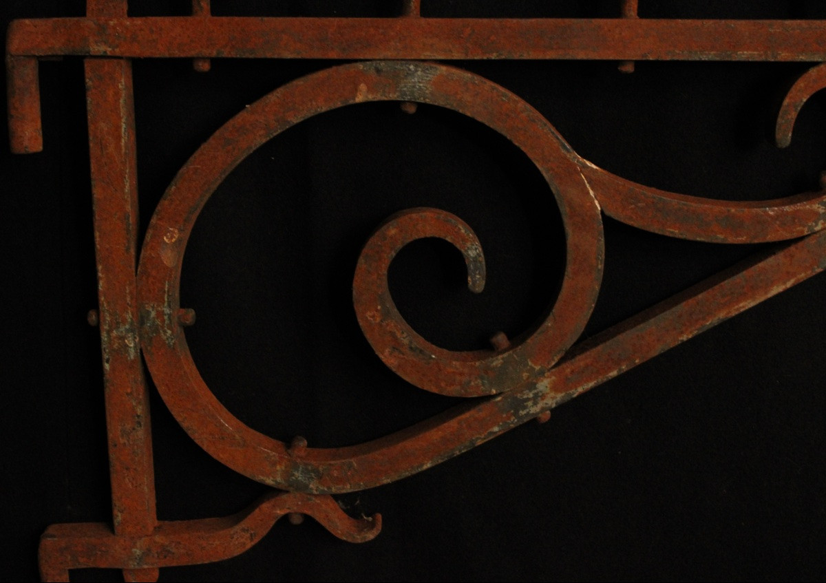 Set Of Three Wall Sconces With Candlestick Arms, 20th Century-photo-6