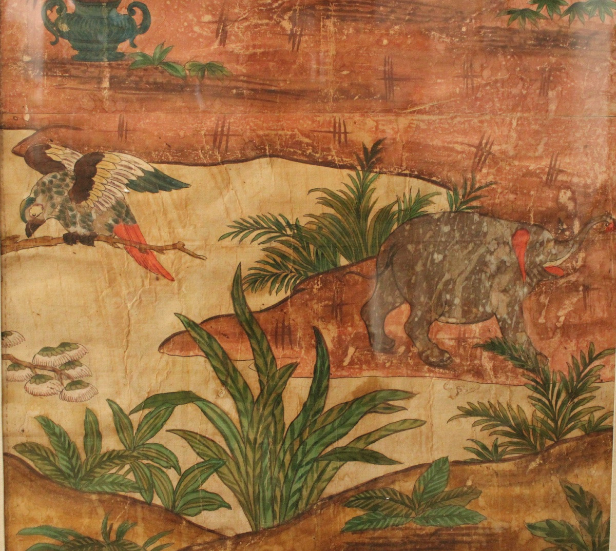  Pair Of Wallpapers, France, 18th Century-photo-4