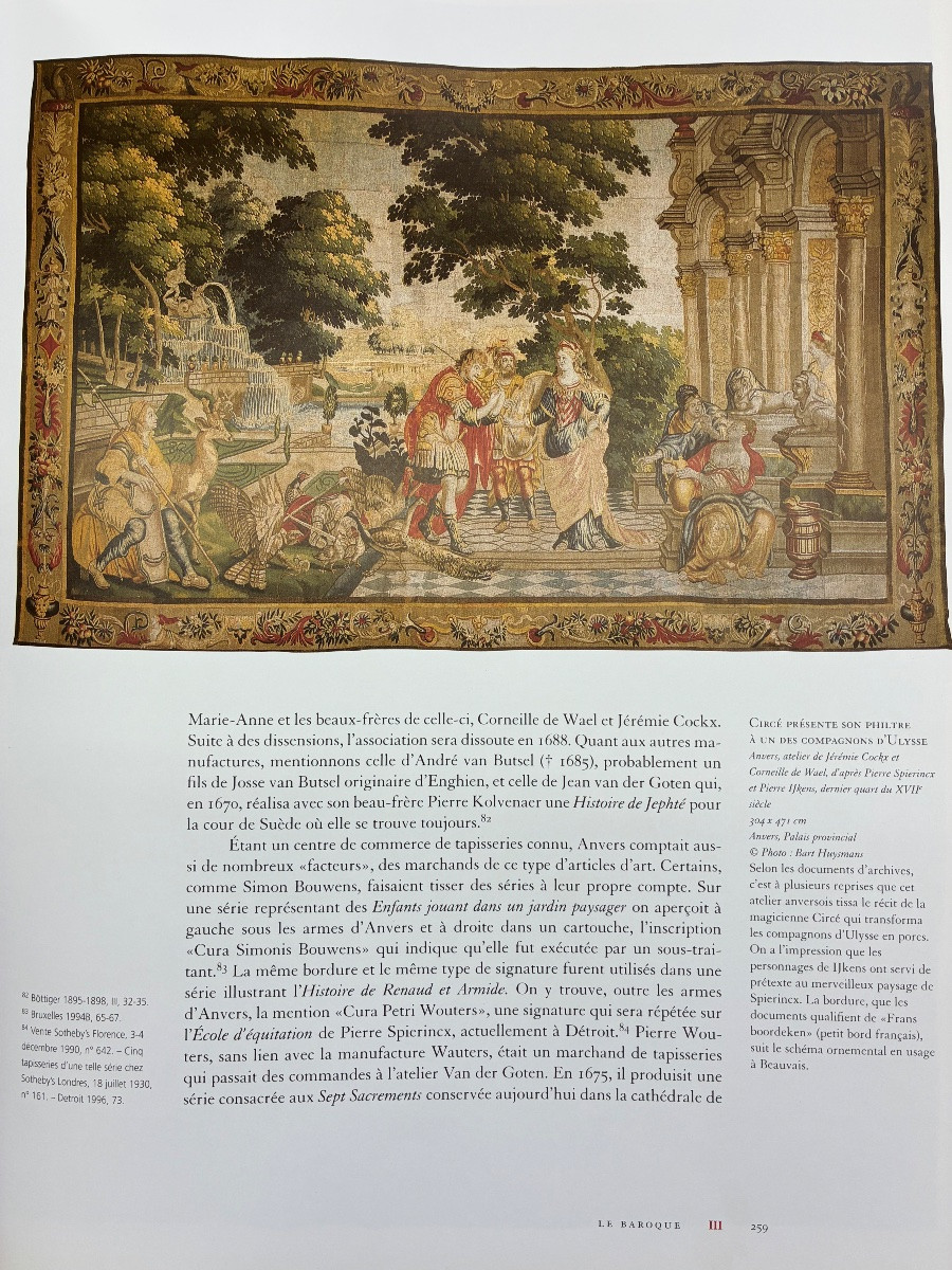  Tapisserie flamande de l'Histoire d'Ulysse, dernier quart du XVIIe siècle-photo-2