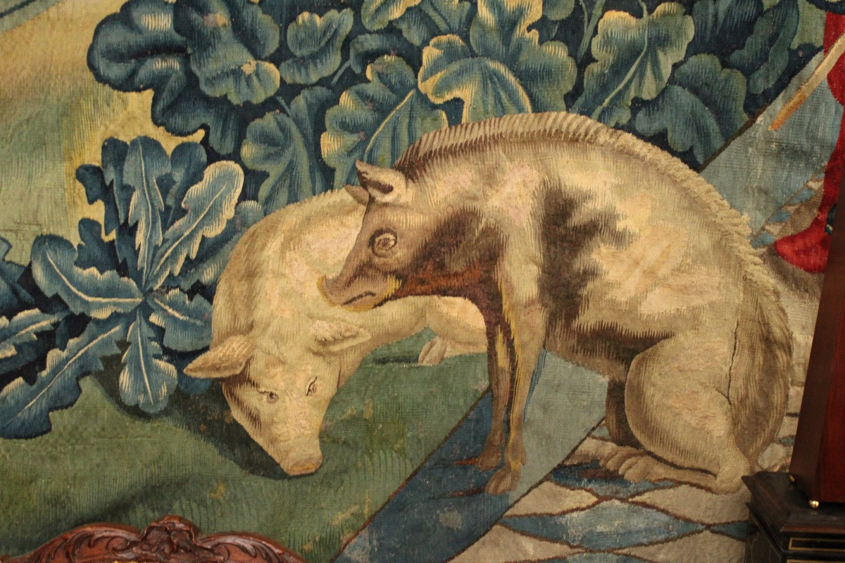  Tapisserie flamande de l'Histoire d'Ulysse, dernier quart du XVIIe siècle-photo-5