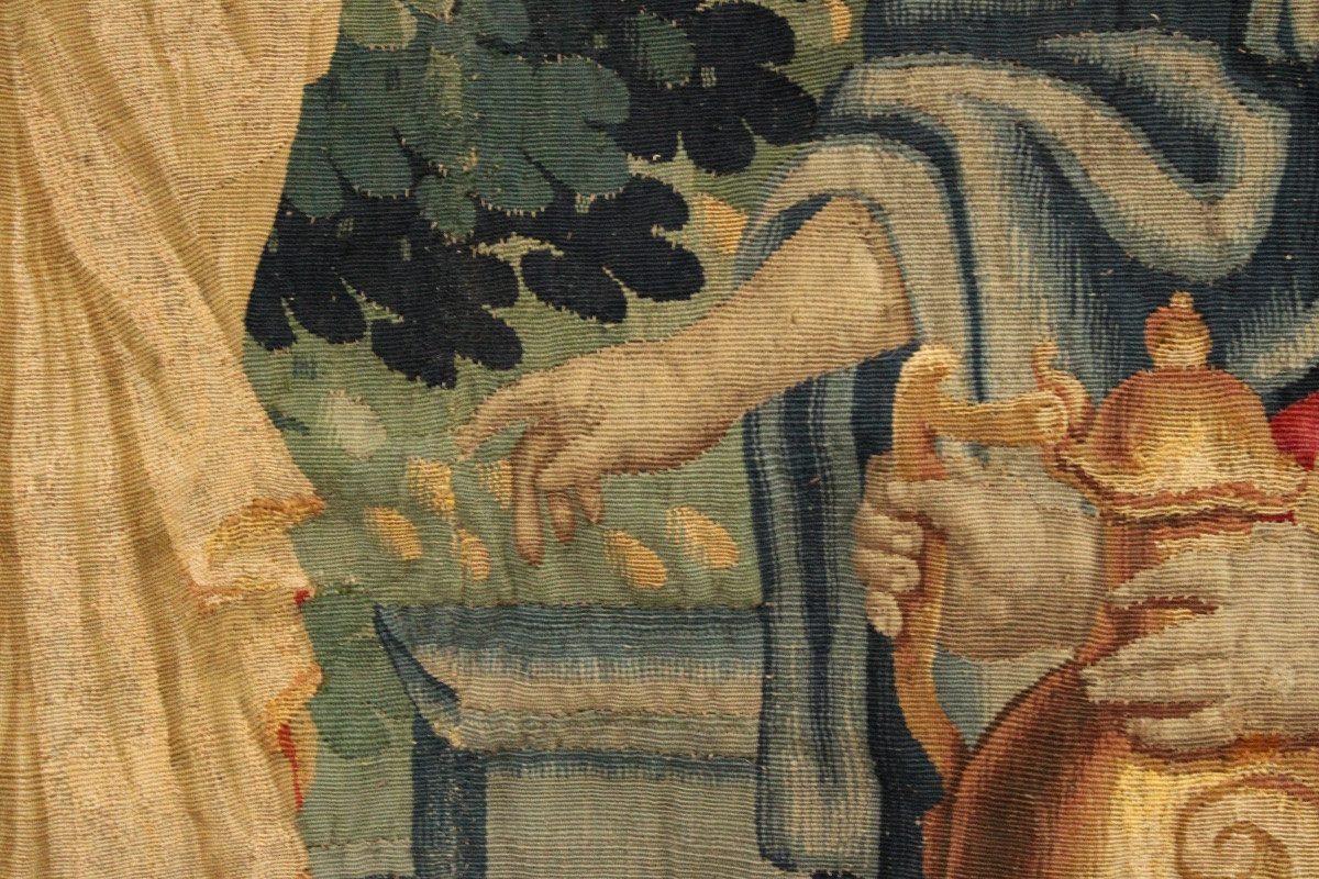  Tapisserie flamande de l'Histoire d'Ulysse, dernier quart du XVIIe siècle-photo-6