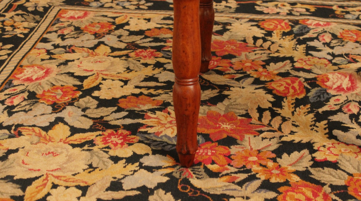 Seated Chair, Tapestry, Empire Period, 19th C-photo-1