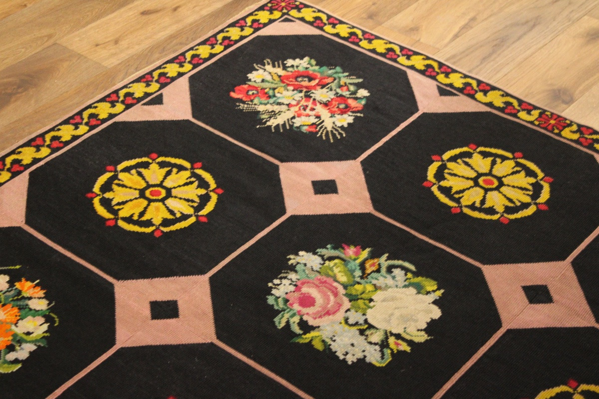 Tapestry, Needlepoint, Charles X Style-photo-2