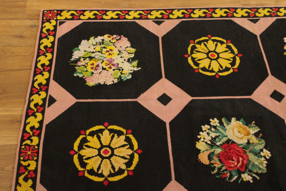 Tapestry, Needlepoint, Charles X Style-photo-3