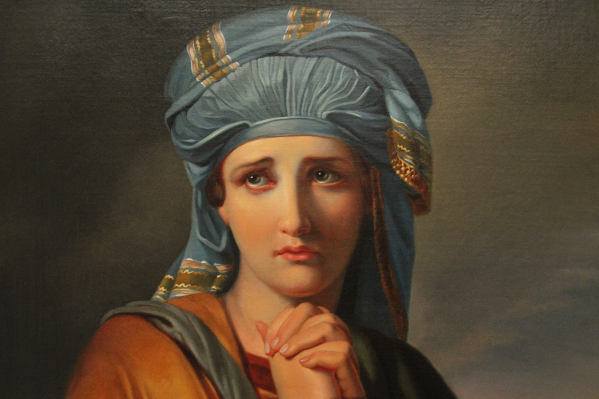 Painting, Oil On Canvas After François-joseph Navez (1787-1869) -photo-2