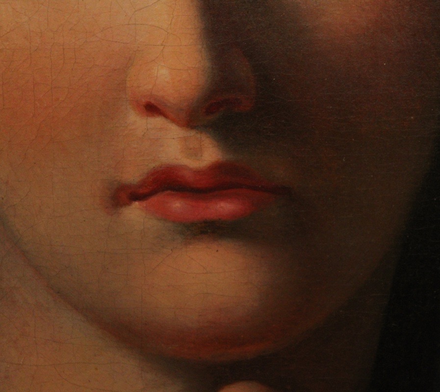 Painting, Oil On Canvas After François-joseph Navez (1787-1869) -photo-3
