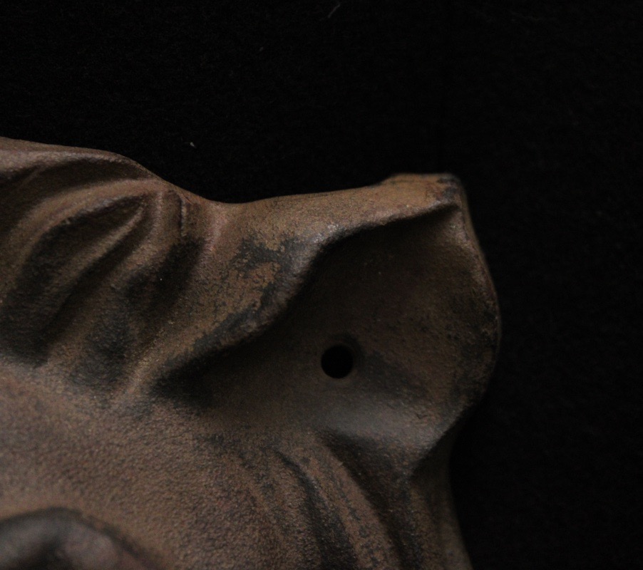 Cast Iron Lion Head Fountain Spout, 20th Century-photo-4