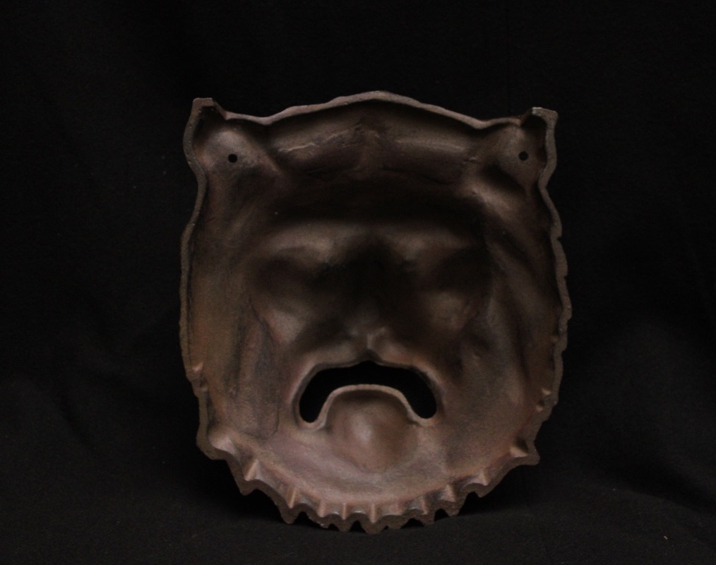 Cast Iron Lion Head Fountain Spout, 20th Century-photo-3