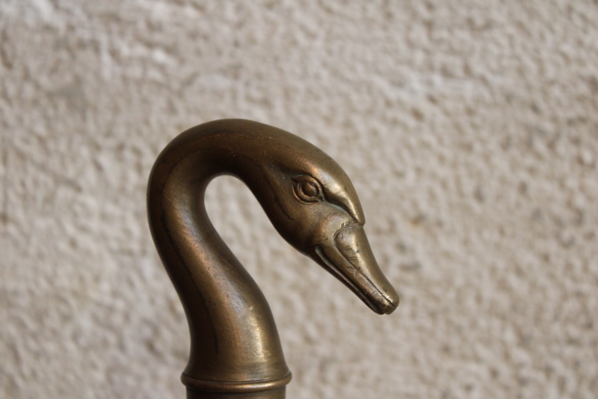 Bronze Gooseneck Tap For Fountain Or Basin-photo-2