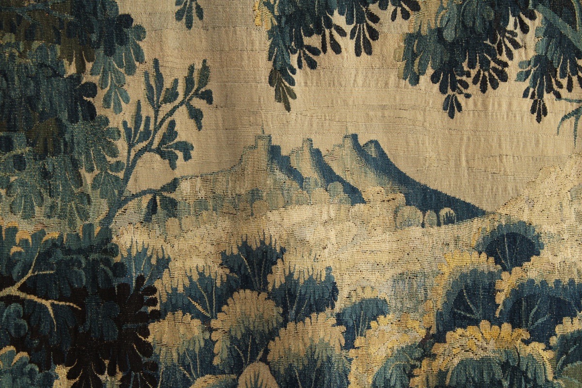 Verdure, tapisserie d'Audenarde, XVIIe s-photo-3