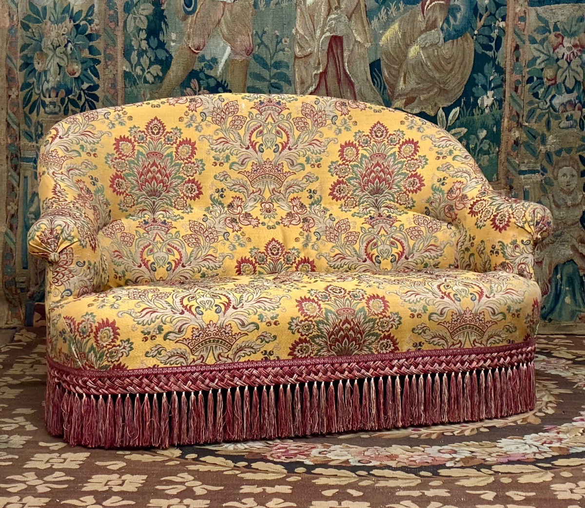  Frog-style Sofa, 20th Century