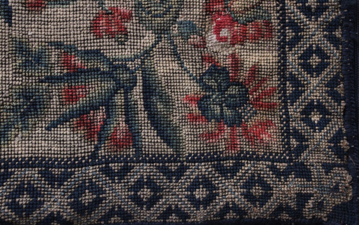  Floral-patterned Tapestry, 18th Century-photo-4