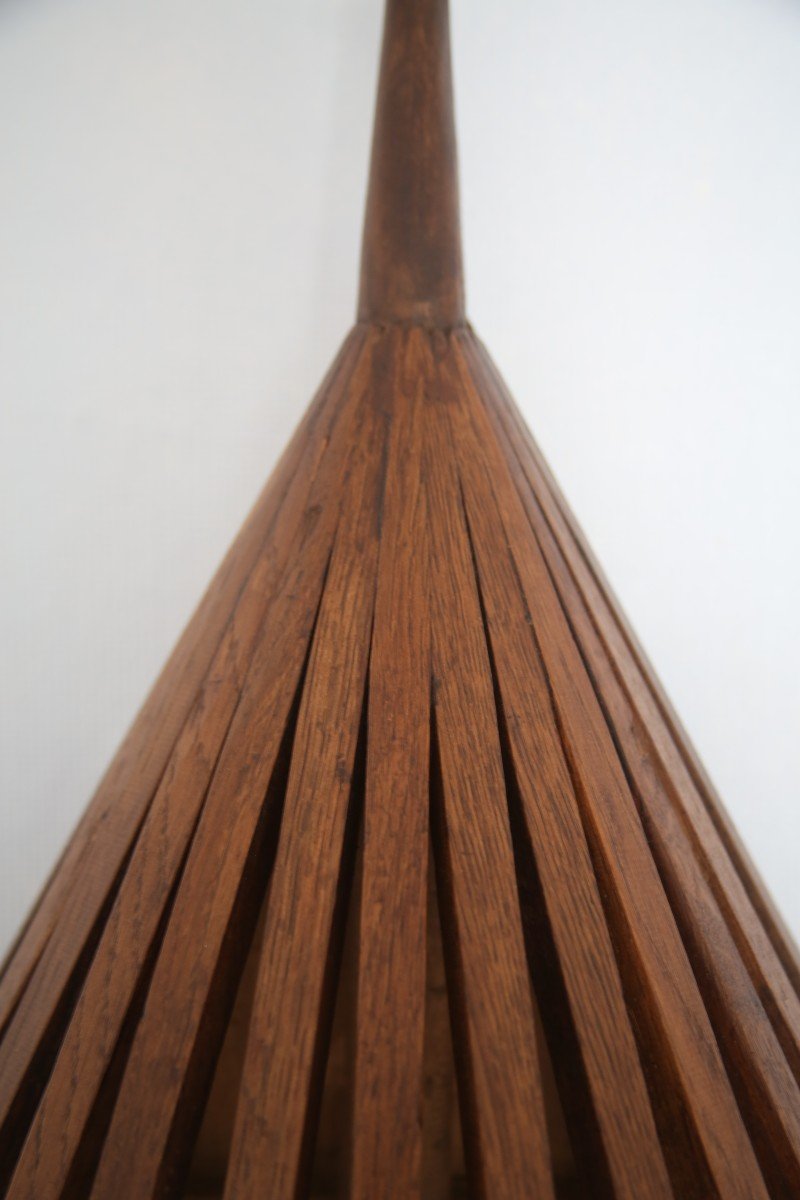 Grande guitarde surmontée d'une flèche , chef-d'oeuvre de compagnon de la fin du XIXE siècle.  -photo-6
