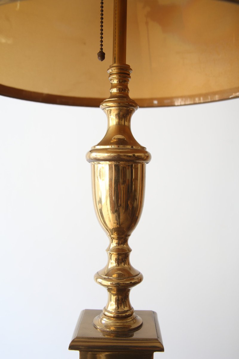 Lampe En Bronze De Style Louis XVI.-photo-4