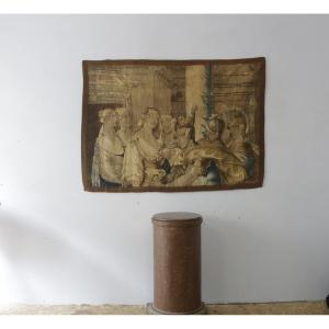 Elément de tapisserie scène mythologie grecque, Aubusson, milieu XVIIe