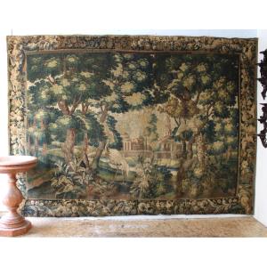 Verdure d'Aubusson aux volatiles, XVIIIèmesSiècle