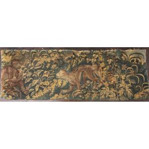  Tapestry Fragment, Verdure With Monkeys, Brussels Workshop, Mid-16th Century