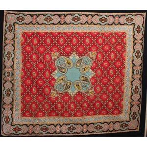 Tapis / Tapisserie au petit point de style Napoléon III