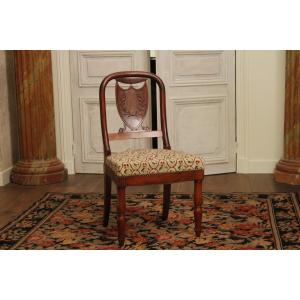 Seated Chair, Tapestry, Empire Period, 19th C