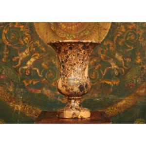 Vase Médicis en marbre brèche d’Alep, XIXeme