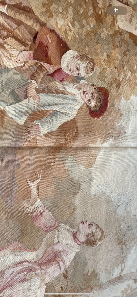 A Beautiful 19th Century Tapestry -photo-4