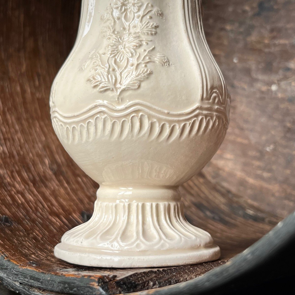 Fine Earthenware Sprinkler From Lunéville 18th Terre De Lorraine 18th Century Sprinkler-photo-3