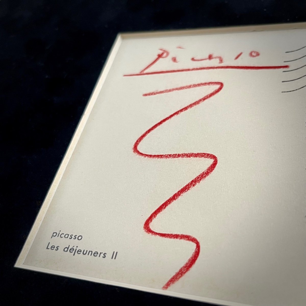 Pablo Picasso - Autograph Postcard Sent To Photographer Raymond Fabre In 1962 -photo-4