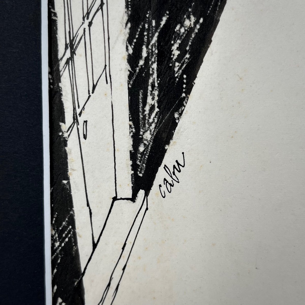 Back To School, Original Pen Drawing By Cabu, Published In The 1970s-photo-1