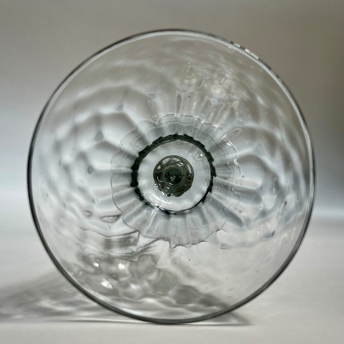 Fern Glass With "pumpkin" Knots, Late 17th - Early 18th Century-photo-4