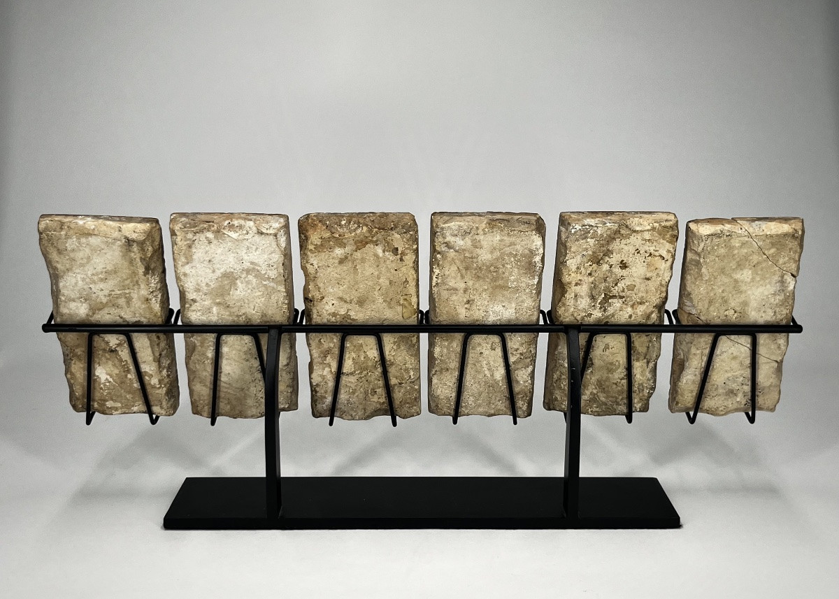 Six Talavera Faience Tiles, 16th-17th Century, High Period, Spain, 16th-17th Century-photo-5