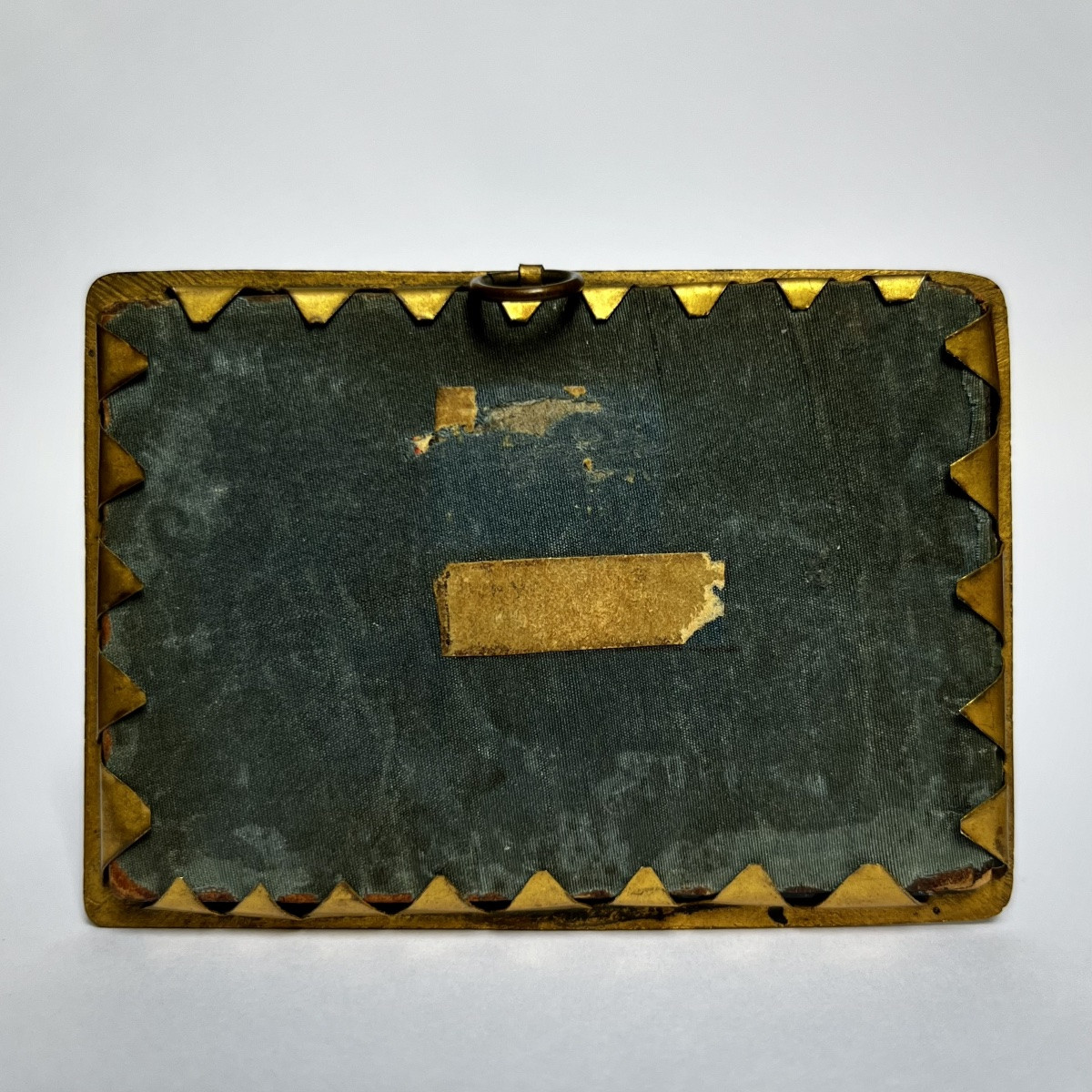 La Tentation de Saint Antoine, peinture miniature XVIIIe siècle 18e-photo-2