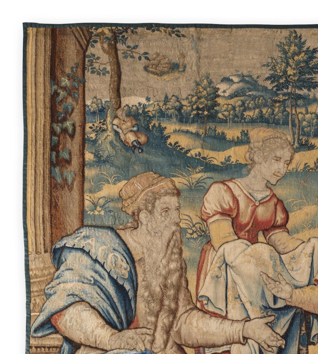 17th-century Flemish Tapestry - Scene From The Life Of Abraham - High Period 17th-photo-2