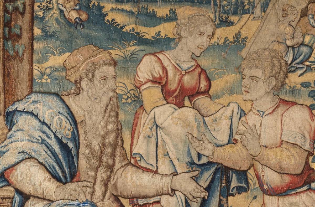 17th-century Flemish Tapestry - Scene From The Life Of Abraham - High Period 17th-photo-4