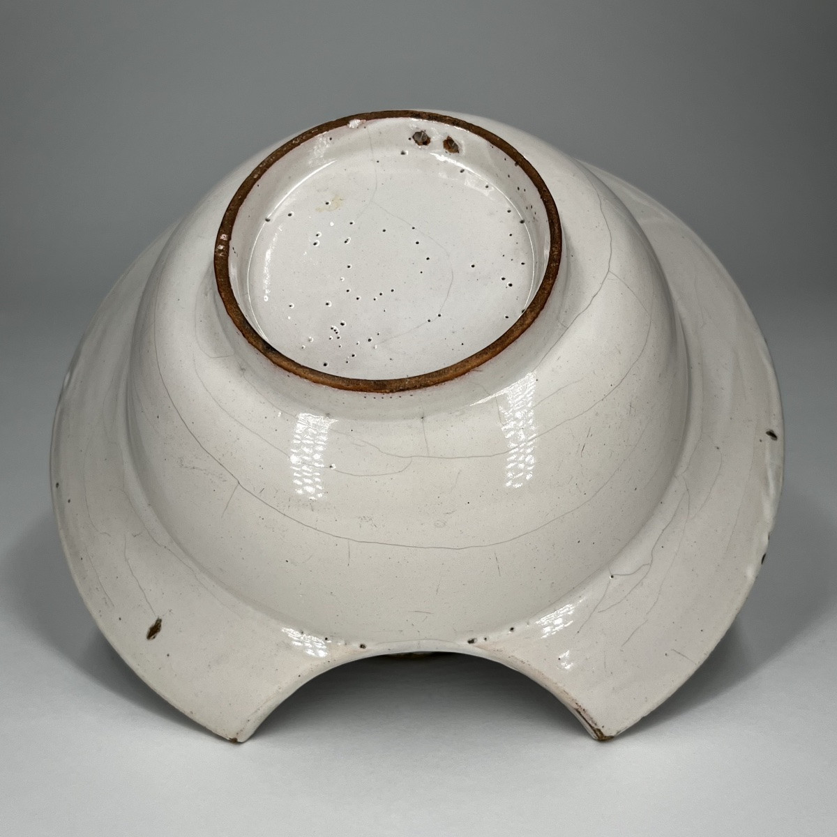 19th Century Beard Dish With Razor, Comb And Scissors, Engraved Af, 19th Century-photo-2