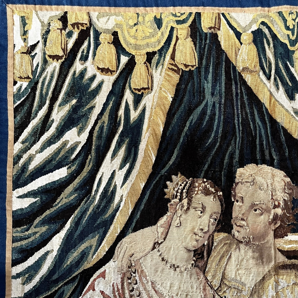 Les Amours De Pâris Et Hélène - Aubusson Tapestry, 17th Century After Isaac Moillon 17th Century-photo-4
