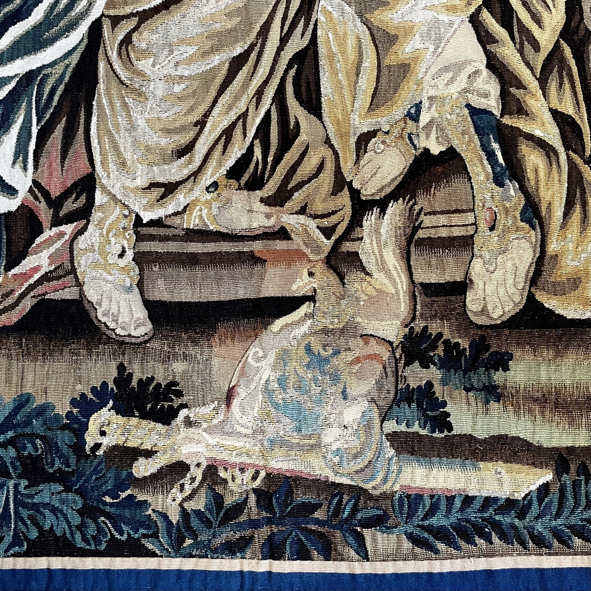 Les Amours De Pâris Et Hélène - Aubusson Tapestry, 17th Century After Isaac Moillon 17th Century-photo-4