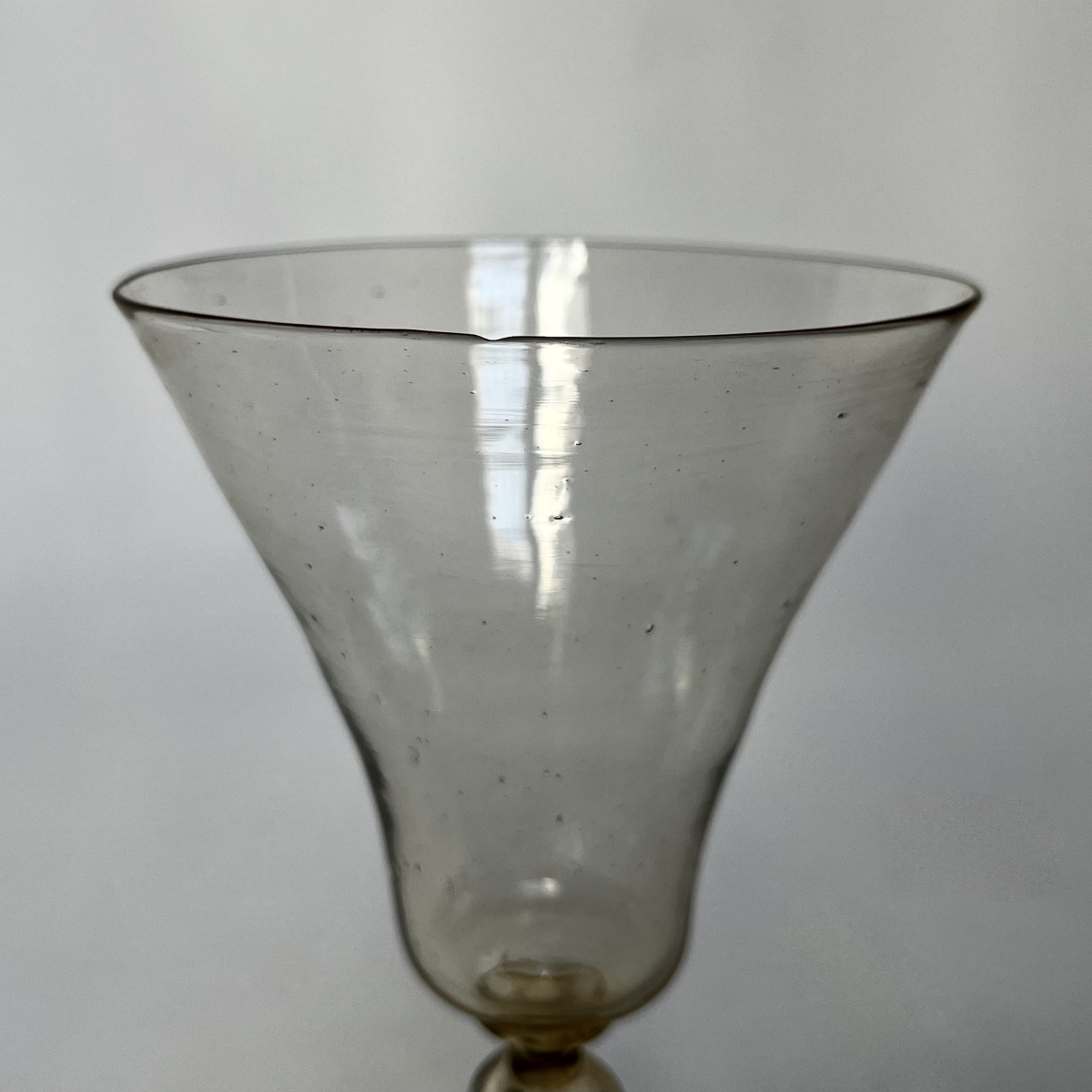 Large Bell-shaped Glass, Late 17th–early 18th Century  - Blown Glass, 17th–18th Centuries-photo-4