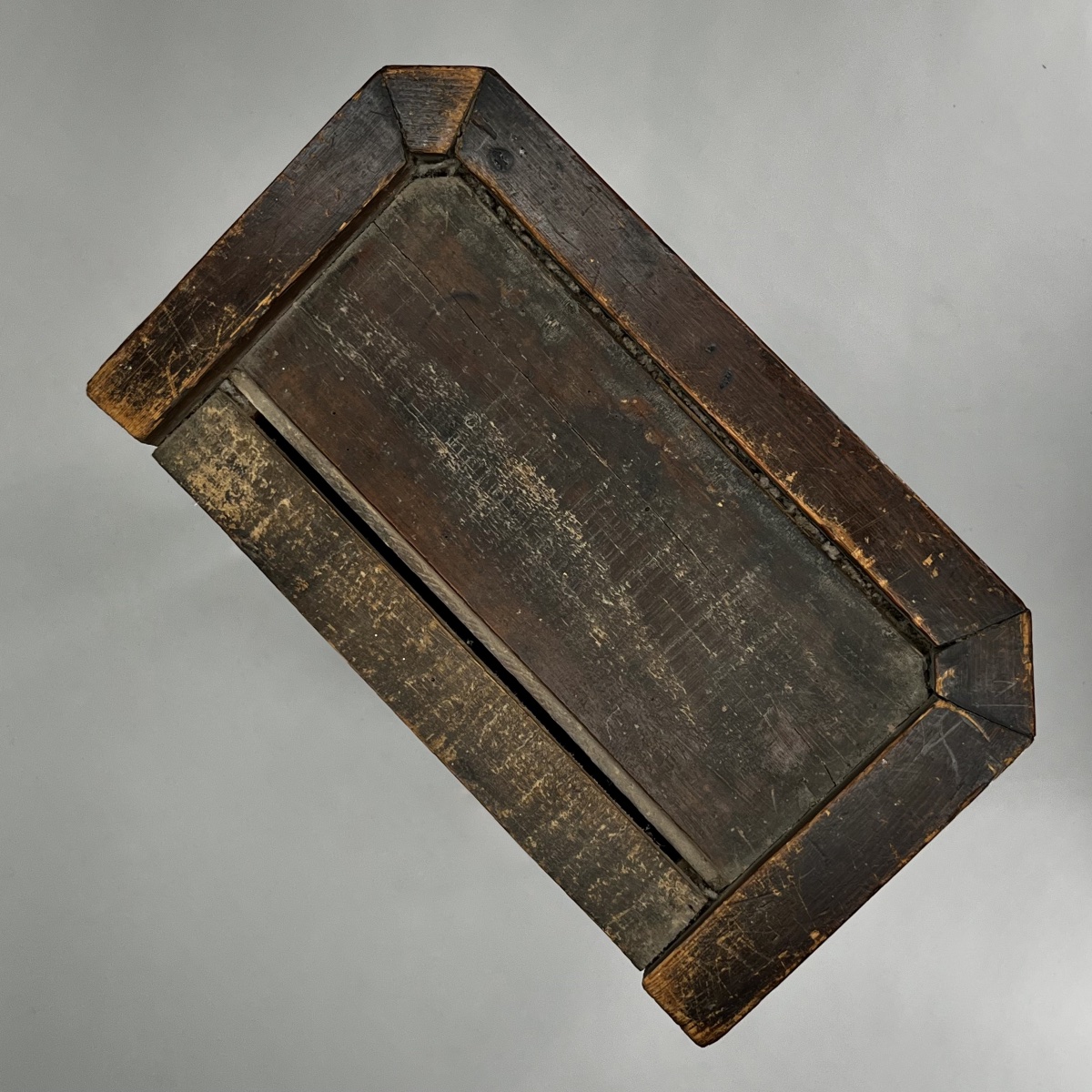 Two-part Cabinet / Miniature Cabinet—haute époque Style, 19th-century Folk Art-photo-6