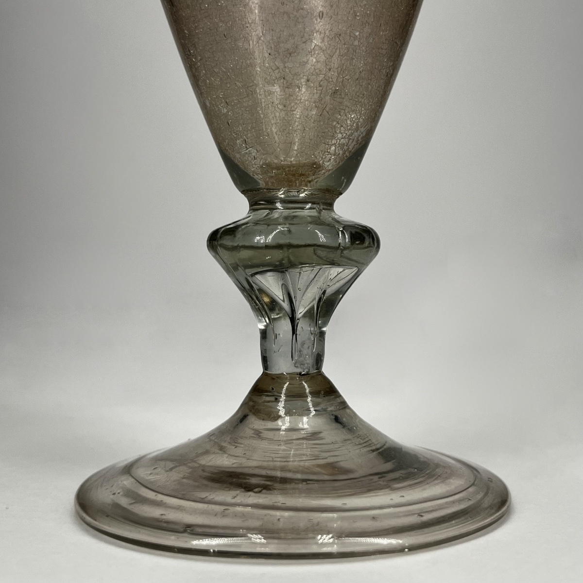 Pilulier en verre soufflé du XVIIIe siècle - Manufacture de la Margeride ? pharmacie 18e-photo-4