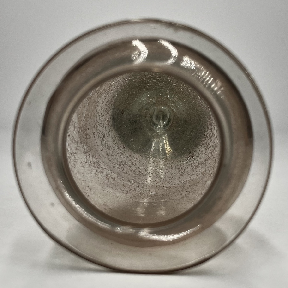 Pilulier en verre soufflé du XVIIIe siècle - Manufacture de la Margeride ? pharmacie 18e-photo-5