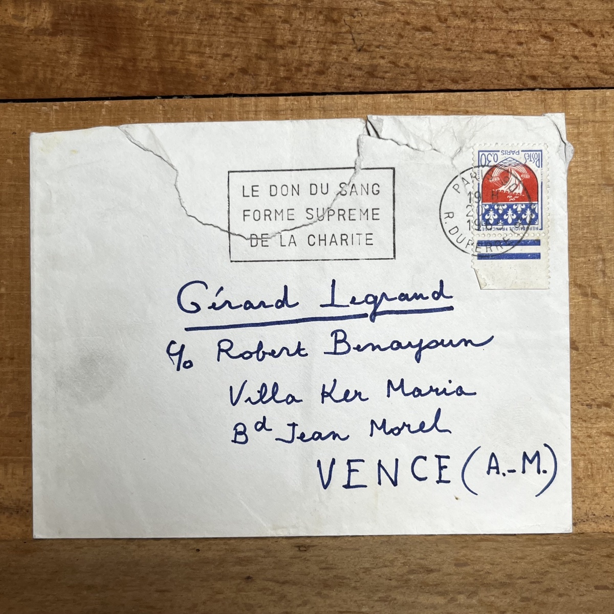 André Breton - Signed Autograph Letter To Gérard Legrand - May 1965 - Surrealist Manuscript-photo-4