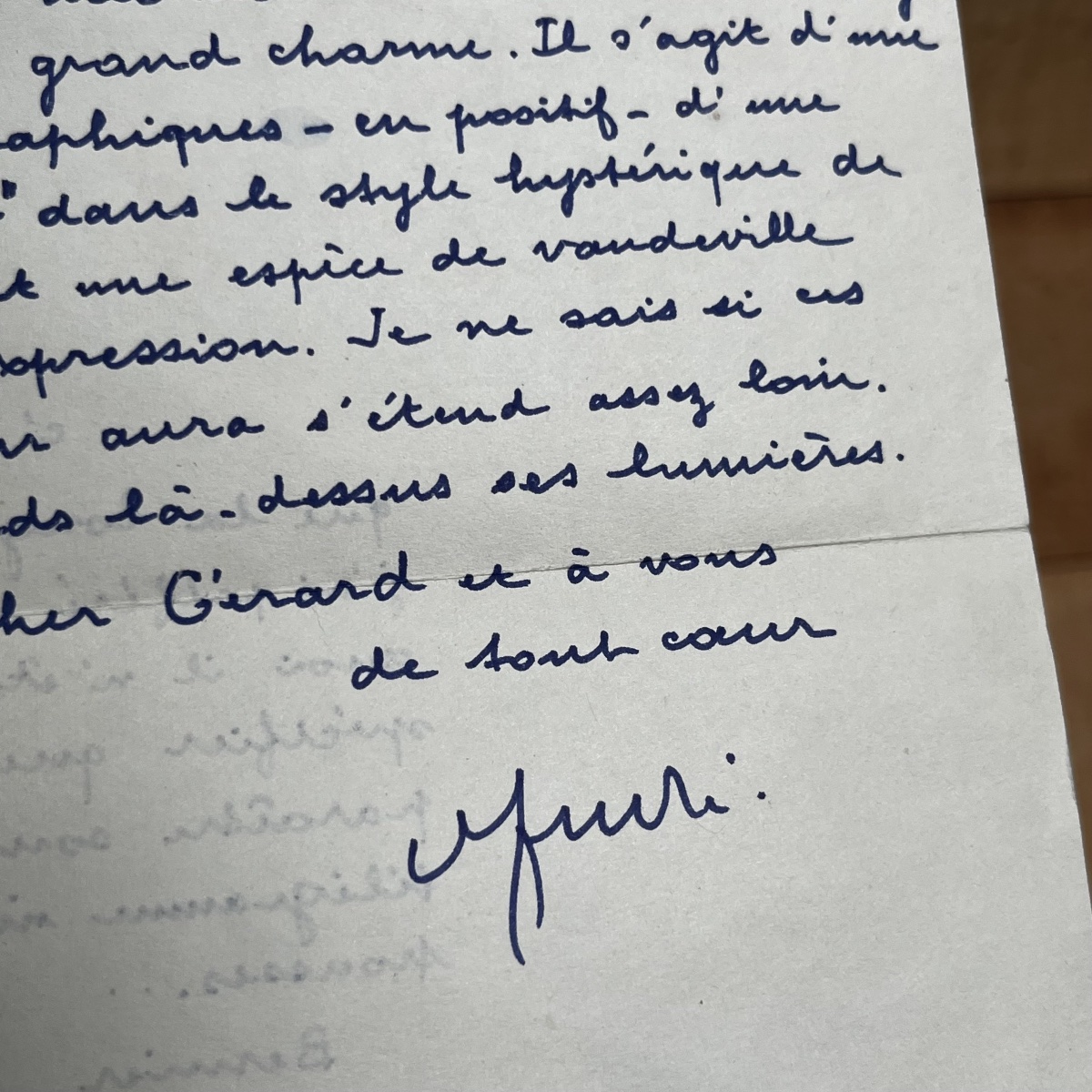 André Breton - Signed Autograph Letter To Gérard Legrand - May 1965 - Surrealist Manuscript-photo-6