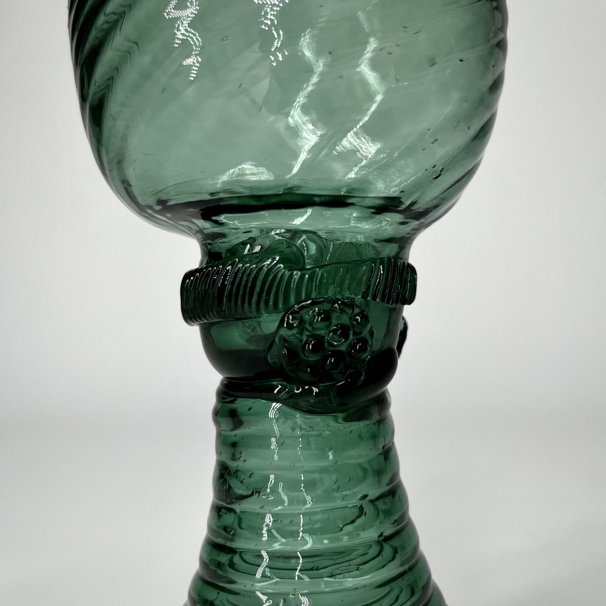 Verre à vin Römer d'Allemagne ou des Pays-bas, XVIIIe siècle verre soufflé 18e-photo-2