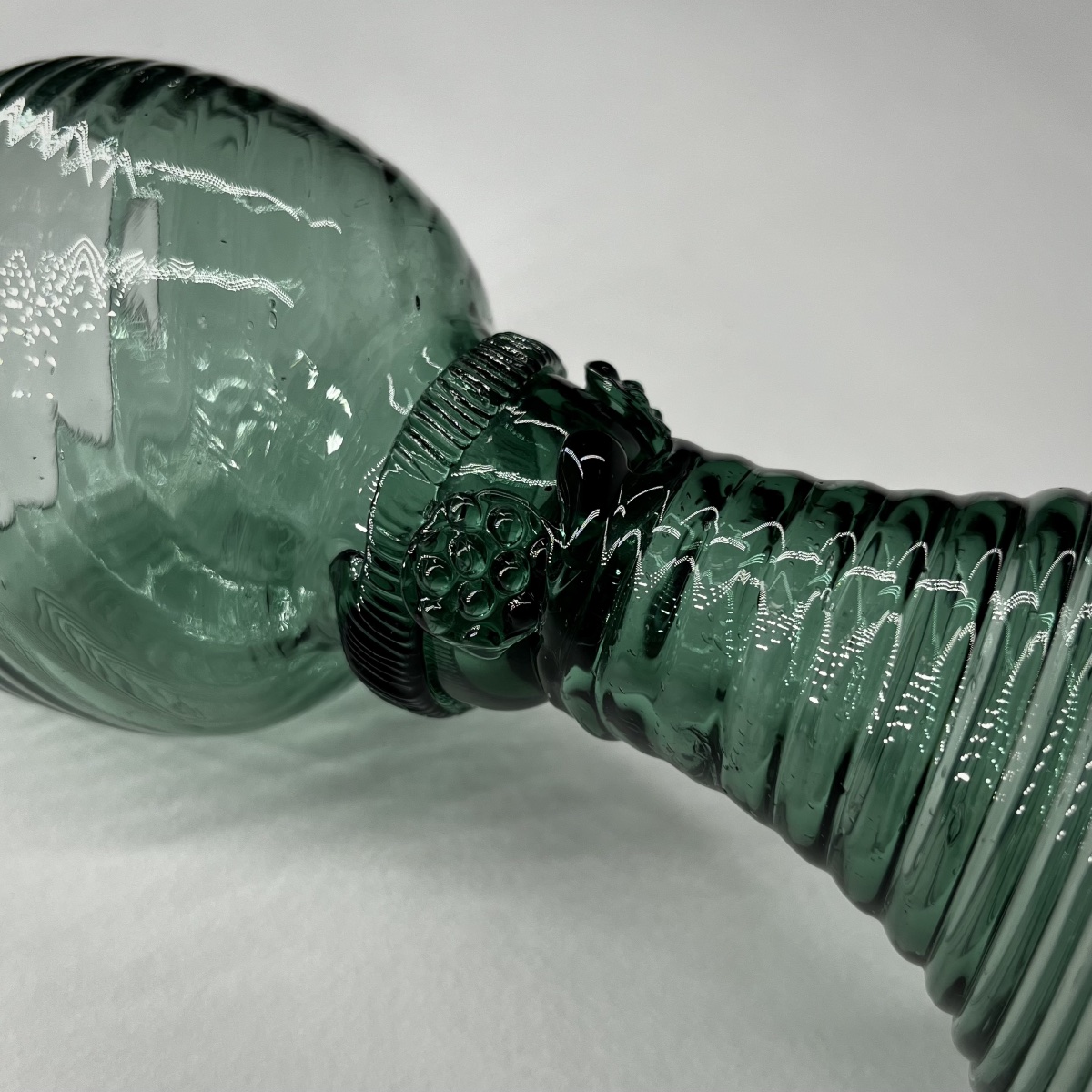 Verre à vin Römer d'Allemagne ou des Pays-bas, XVIIIe siècle verre soufflé 18e-photo-4
