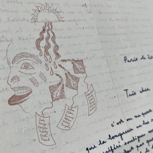 André Breton - Lettre autographe signée à Gérard Legrand - mai 1965 - manuscrit surréalisme
