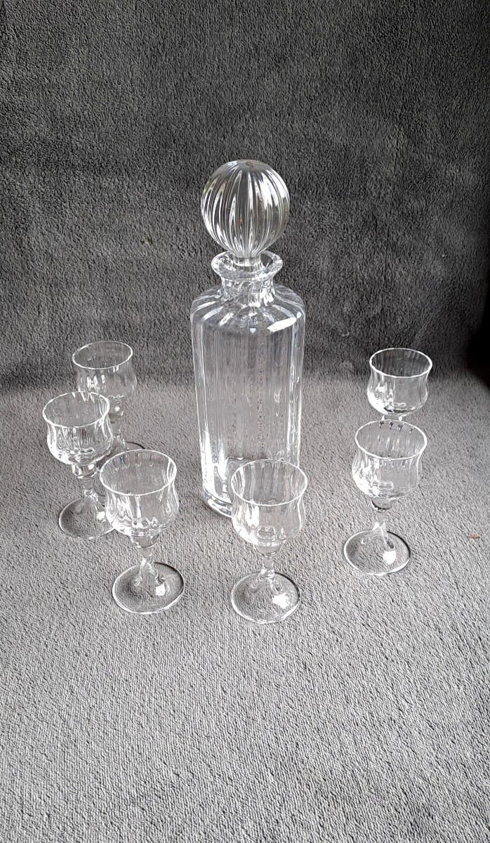 Service à Liqueur Cristal Daum