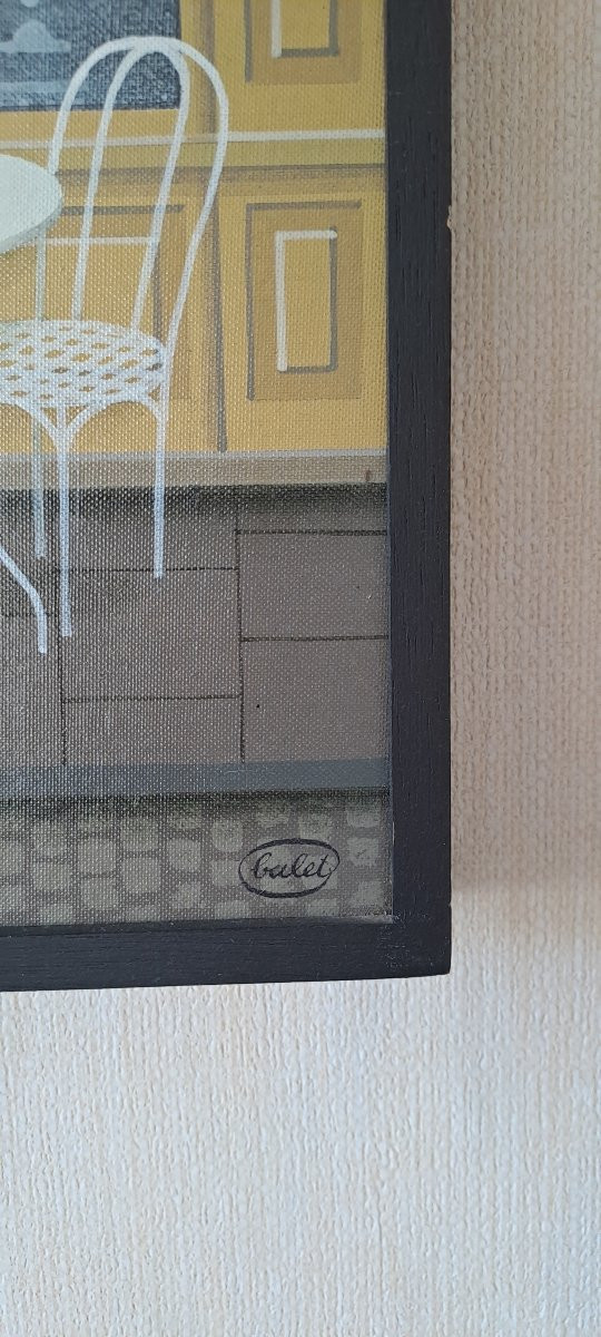 Tableau " Débit de tabac "  de Jan Balet -photo-4