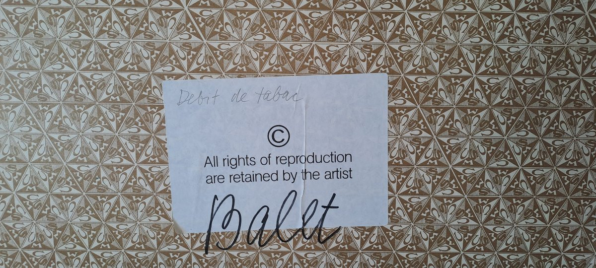 Tableau " Débit de tabac "  de Jan Balet -photo-8