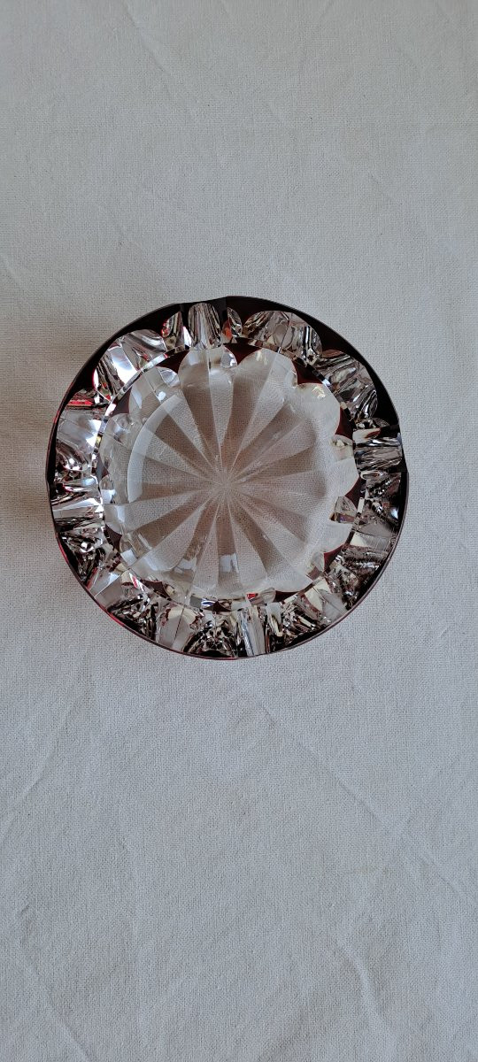 Saint Louis Crystal Ashtray -photo-4